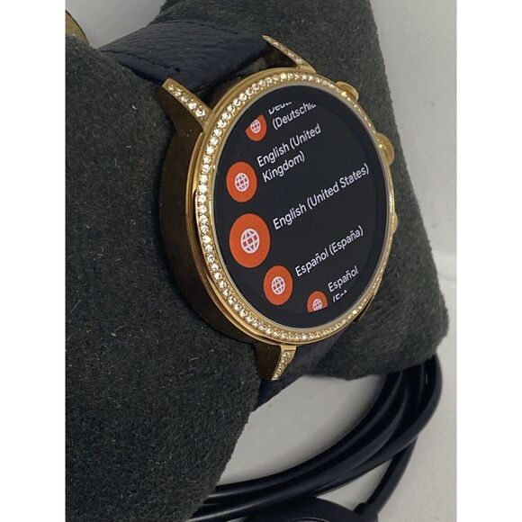 Fossil Gen 4 Authentic Digital Dial Smart Watch Custom Band FTW6011 AB525 - Picture 3 of 10